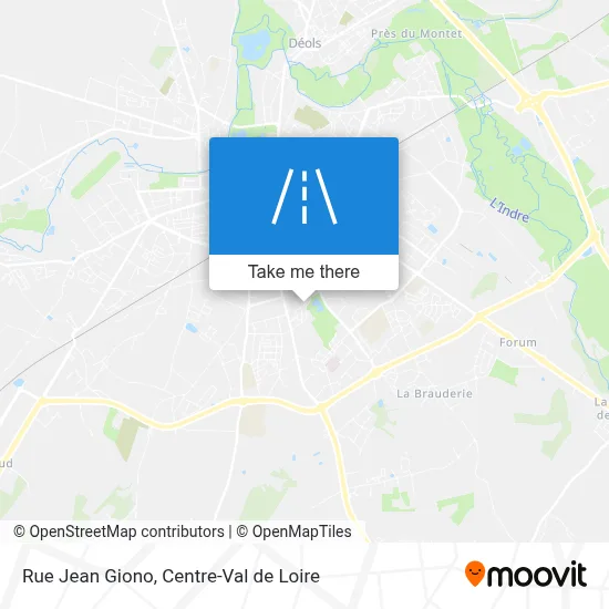 Rue Jean Giono map