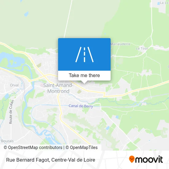 Rue Bernard Fagot map