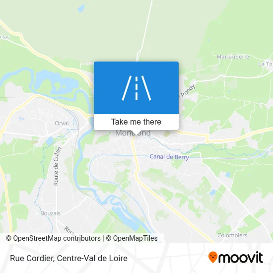 Rue Cordier map
