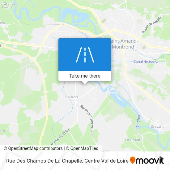 Rue Des Champs De La Chapelle map