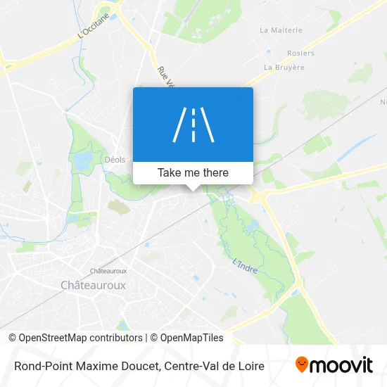 Rond-Point Maxime Doucet map
