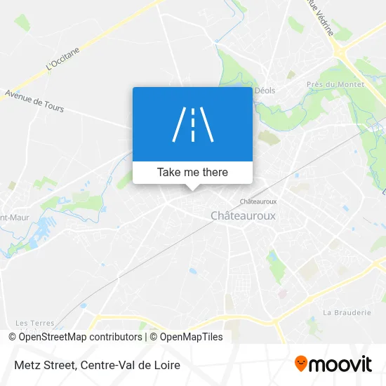 Rue De Metz map