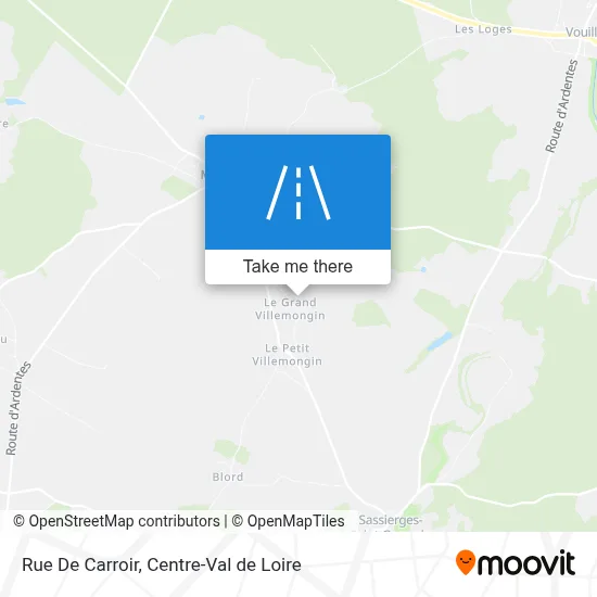 Rue De Carroir map