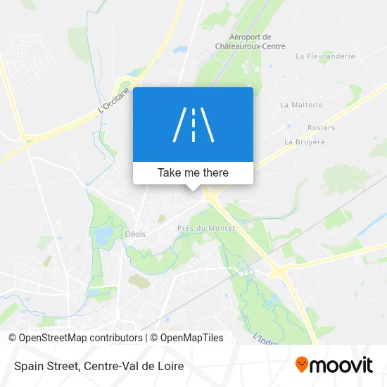 Rue D'Espagne map