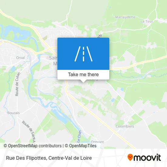 Rue Des Flipottes map