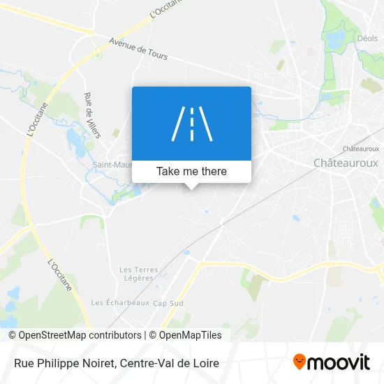 Rue Philippe Noiret map