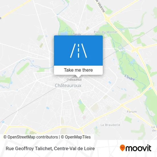 Rue Geoffroy Talichet map