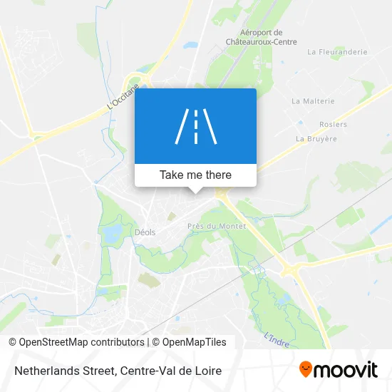 Rue Des Pays Bas map