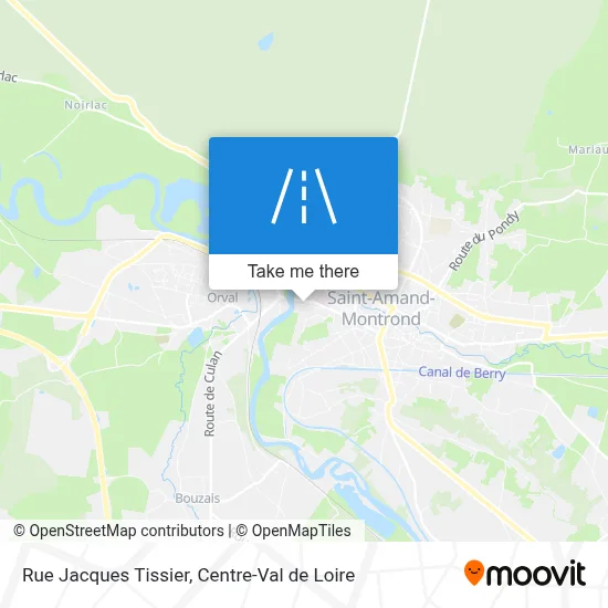Rue Jacques Tissier map
