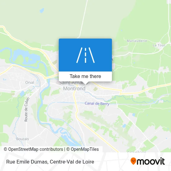 Rue Emile Dumas map