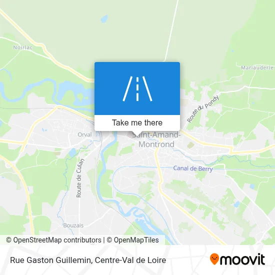 Rue Gaston Guillemin map