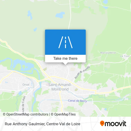 Rue Anthony Gaulmier map