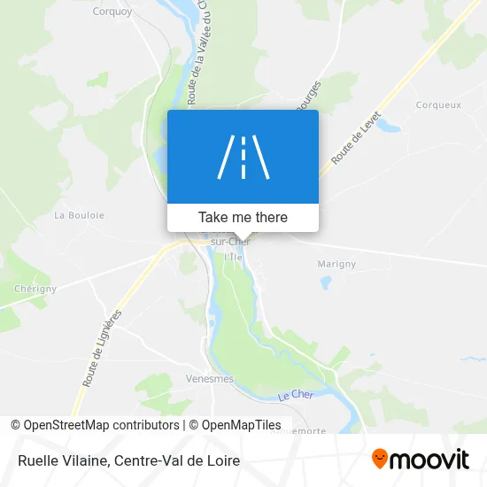 Ruelle Vilaine map