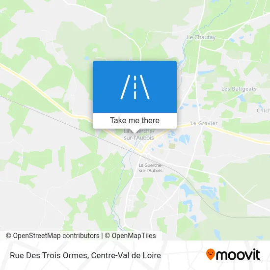 Rue Des Trois Ormes map