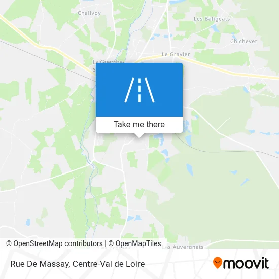 Rue De Massay map