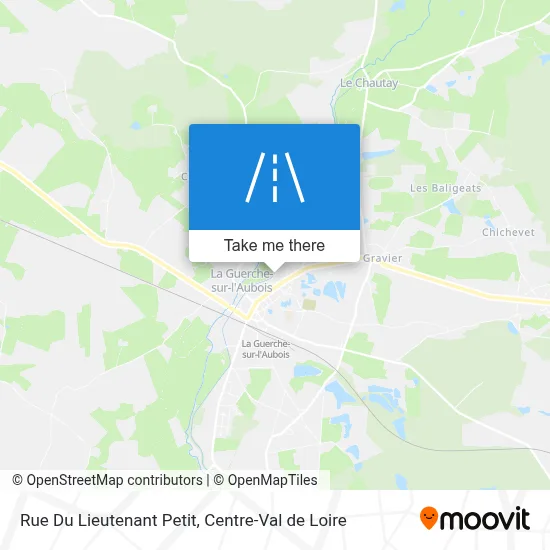 Rue Du Lieutenant Petit map