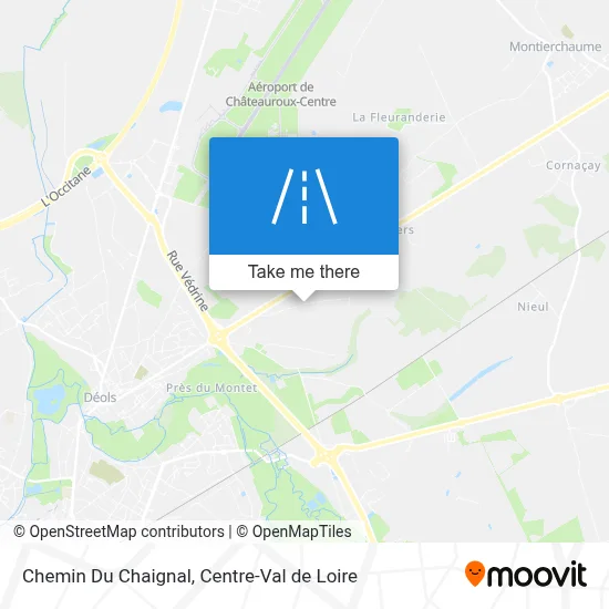 Chemin Du Chaignal map