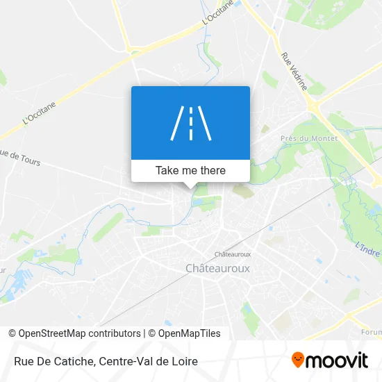 Rue De Catiche map