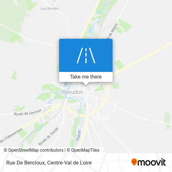 Rue De Bercioux map