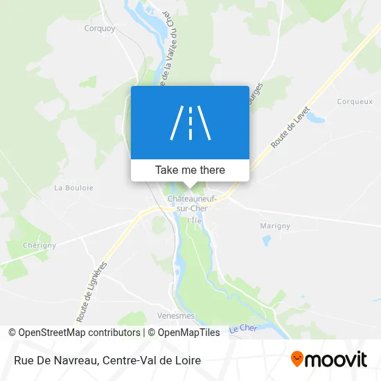 Rue De Navreau map