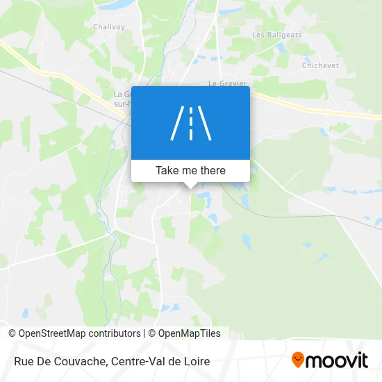 Rue De Couvache map