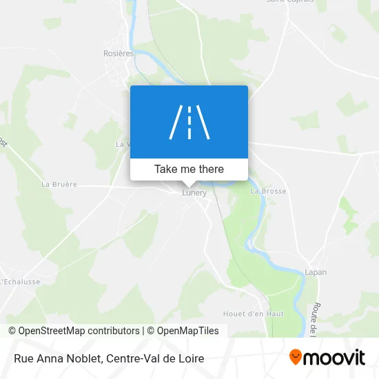 Rue Anna Noblet map