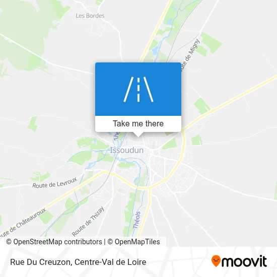 Rue Du Creuzon map