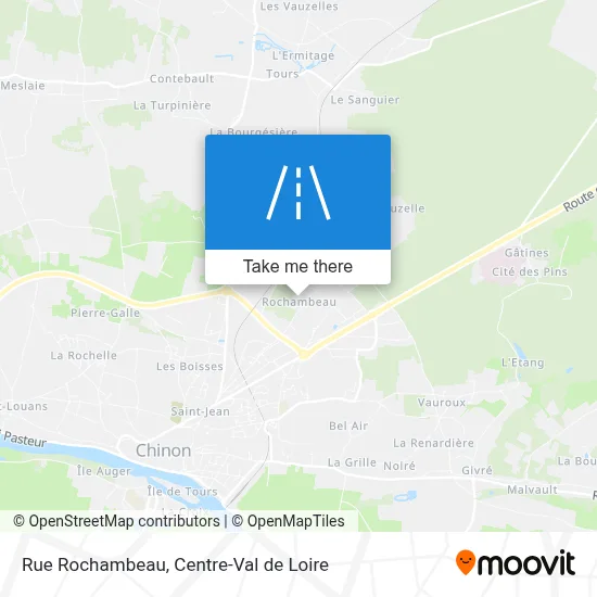 Rue Rochambeau map