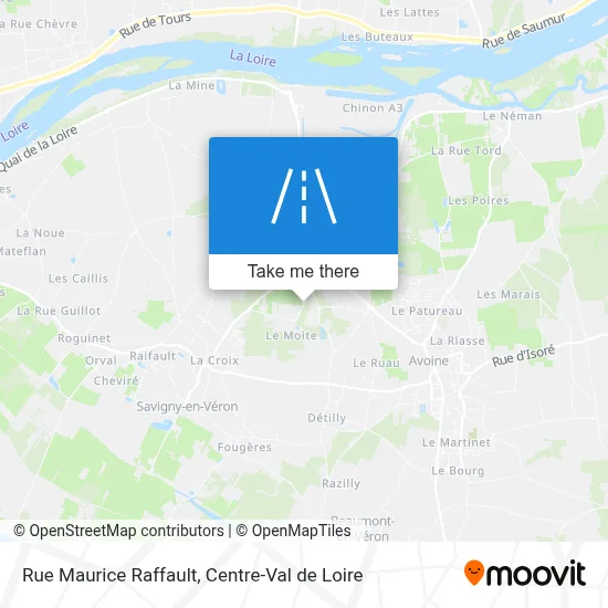 Rue Maurice Raffault map