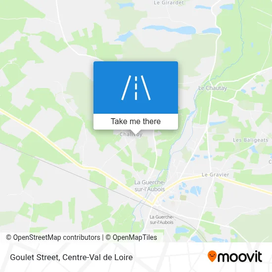Rue Du Goulet map