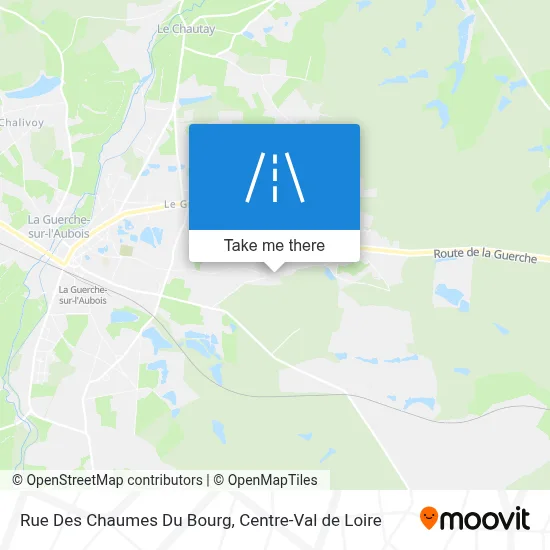 Rue Des Chaumes Du Bourg map
