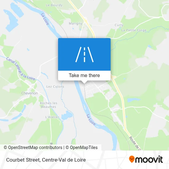 Rue Courbet map