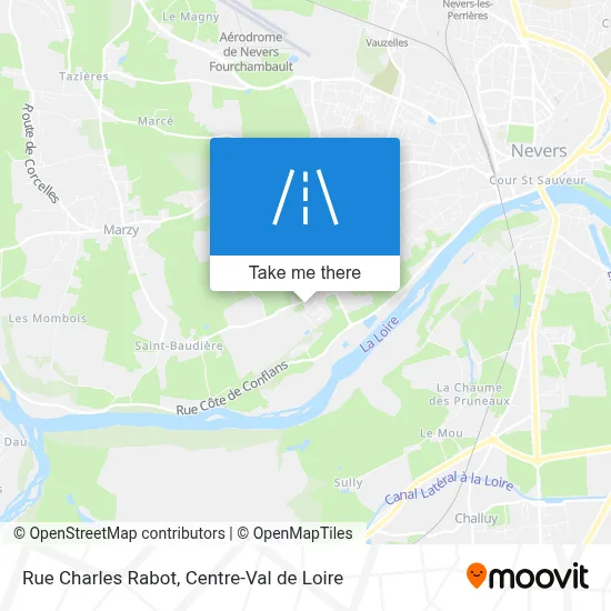 Rue Charles Rabot map
