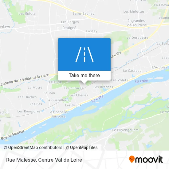 Rue Malesse map