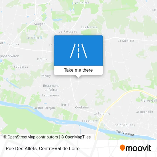 Rue Des Allets map