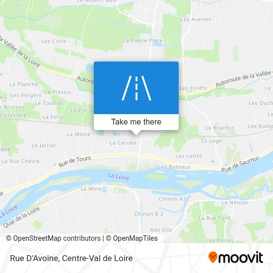 Rue D'Avoine map