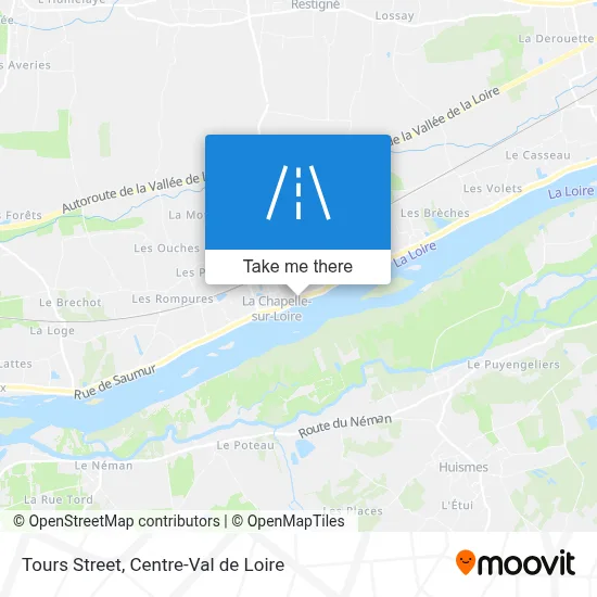 Rue De Tours map