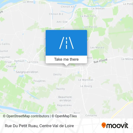 Rue Du Petit Ruau map