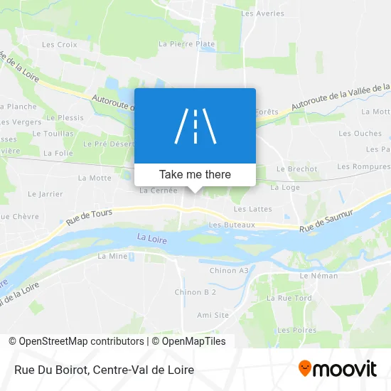 Rue Du Boirot map