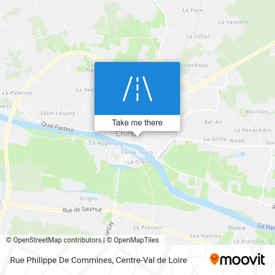Rue Philippe De Commines map
