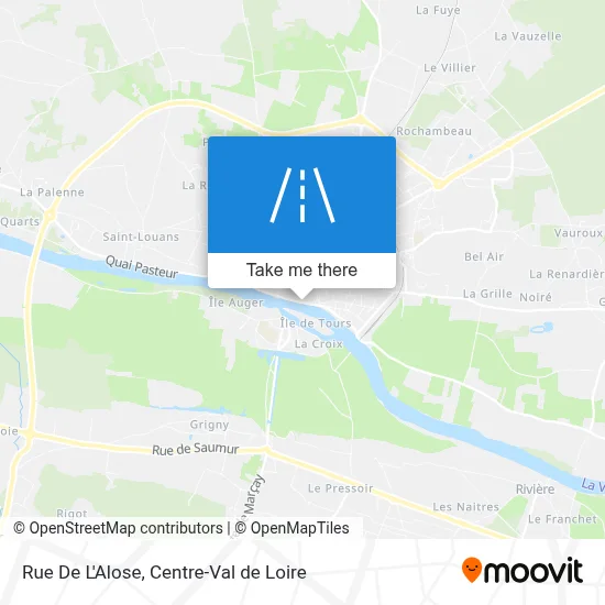 Rue De L'Alose map