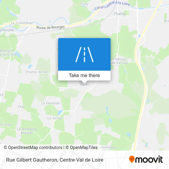 Rue Gilbert Gautheron map
