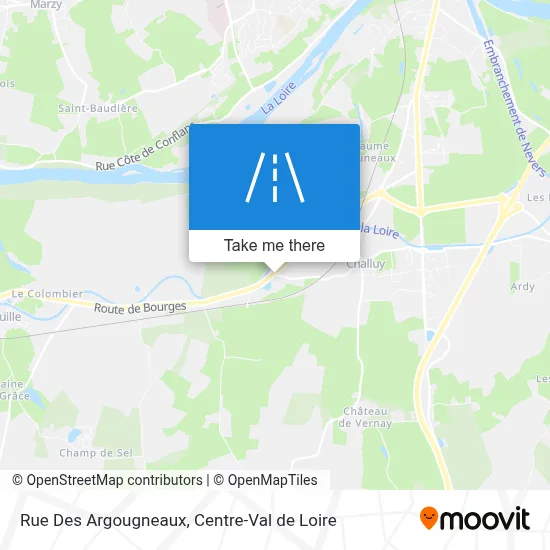 Rue Des Argougneaux map