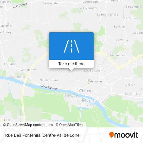 Rue Des Fontenils map