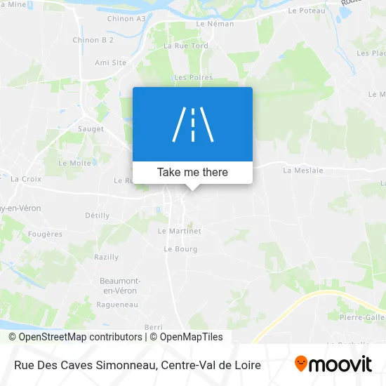 Rue Des Caves Simonneau map