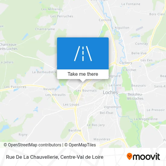 Rue De La Chauvellerie map