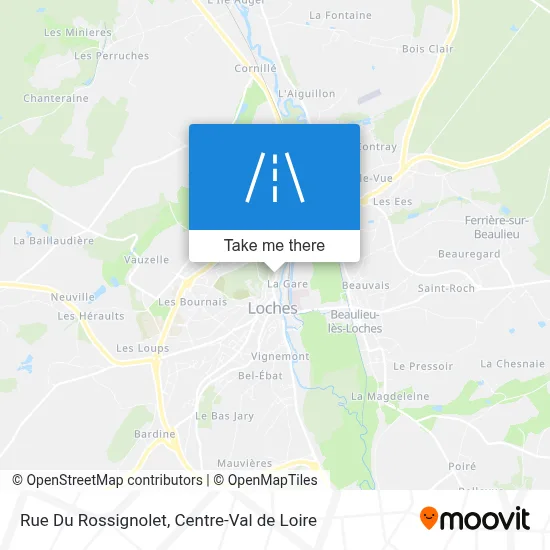 Rue Du Rossignolet map