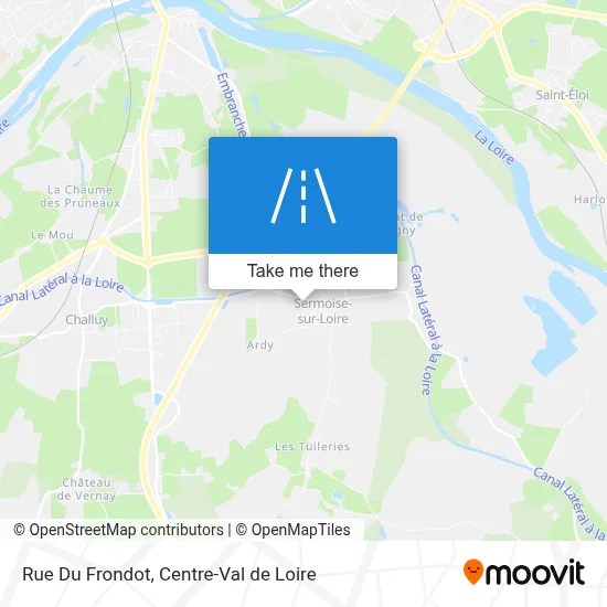 Rue Du Frondot map
