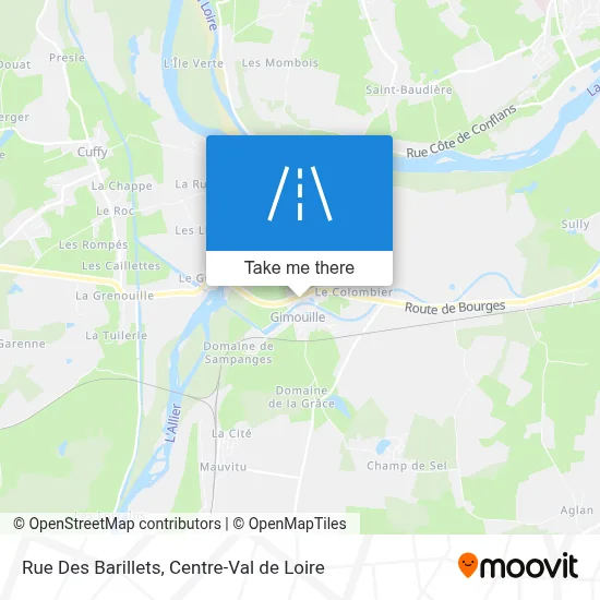 Rue Des Barillets map
