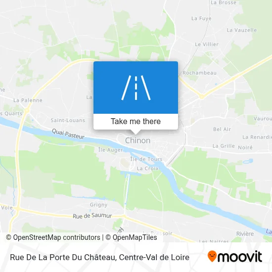 Rue De La Porte Du Château map